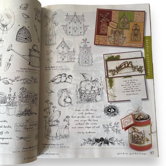 Stampin’ Up! Idea Book and Catalog 2002-2003 New - Picture 4 of 4